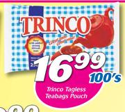 Trinco Tagless Teabags Pouch 100’s