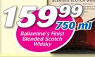 Ballantine’s Finist Blended Scotch Whisky-750ml