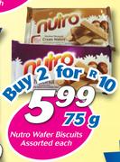 Nutro Wafer Biscuits-75g Each
