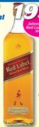 Johnnie Walker Red Label Scotch Whisky-750ml