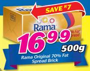 Rama Original 70% Fat Spread Brick-500g