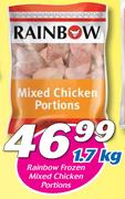 Rainbow Frozen Mixed Chicken Portions-1.7kg