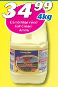 Cambridge Food Full Cream Amasi-4kg