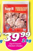 Sup R Frozen Chicken Chunks-2kg