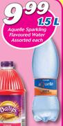 Aquelle Sparkling Flavoured Water-1.5Ltr Each