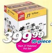 Hart J7 10 Piece Polished Pot Set
