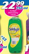 Sunlight Dishwashing Liquid-750ml