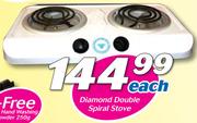 Diamond Double Spiral Stove-Each