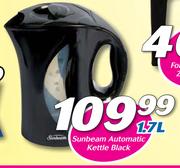 Sunbeam 1.7Ltr Automatic Kettle Black