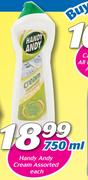 Handy Andy Cream-750ml Each
