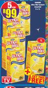 Danone Ultra Mel Custard Assorted 5 x 1Ltr + Free Ultra Mel Custard 1Ltr