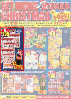 Boxer Super Store Kwazulu-Natal (23 November - 06 December 2020), page 1