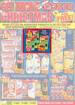 Boxer Super Store Kwazulu-Natal (23 November - 06 December 2020), page 1