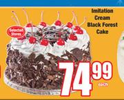Imitation Cream Black Forest Cake-Each