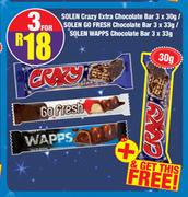 Solen Crazy Extra Chocolate Bar Combo-For 3