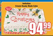 Imitation Cream Ready Made Cake-Each
