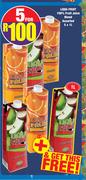 Liqui Fruit 100% Fruit Juice Blend Assorted 5 x 1Ltr + Free Liqui Fruit 100% Fruit Juice Blend 1Ltr