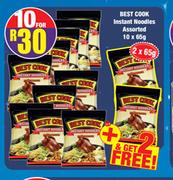 Best Cook Instant Noodles Assorted-10 x 65g
