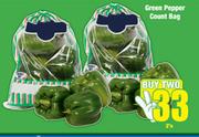 Green Pepper Count Bag-For 2