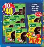 Knorr Packet Soup Assorted-10 x 50g