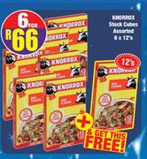 Knorrox Stock Cubes Assorted-6 x 12's