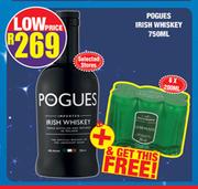 Pogues Irish Whisky-750ml