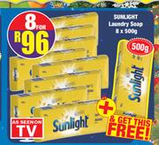 Sunlight Laundry Soap-For 8 x 500g