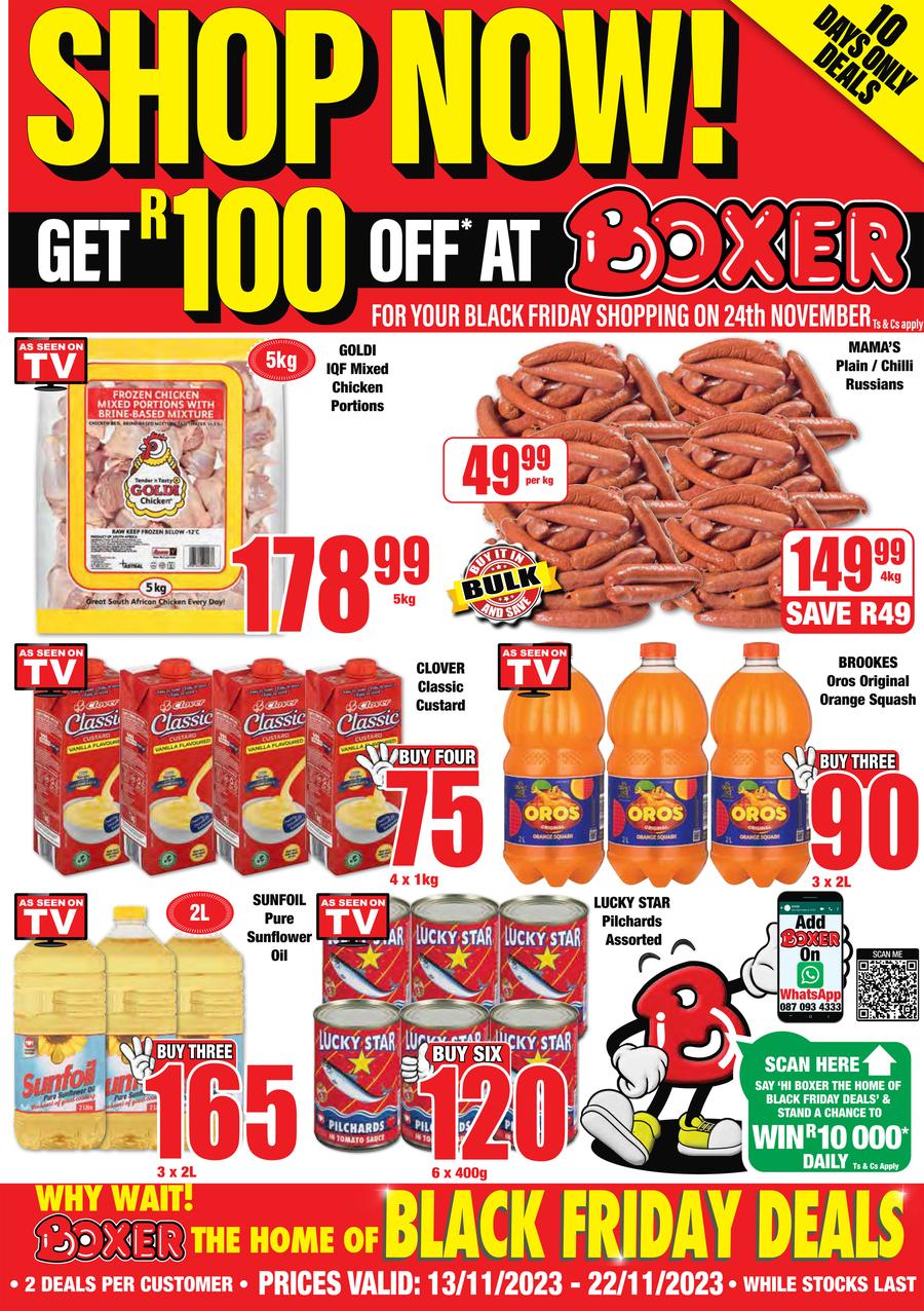 Boxer Super Stores KwaZulu-Natal : Shop Now (13 November - 22 November  2023) —