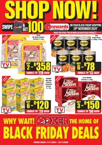 Boxer Super Stores KwaZulu-Natal : Black Friday Deals (11 November - 24 November 2024)