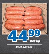 Beef Banger Per kg
