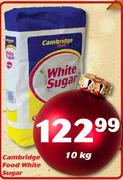 Cambridge Food White Sugar-10kg