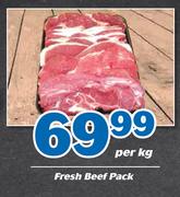 Fresh Beef Pack-Per kg