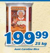 Aunt Caroline Rice-25kg