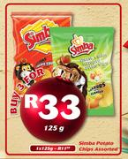 Simba Potato Chips-3x125g