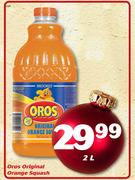 Oros Original Orange Squash-2Ltr