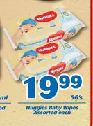 Huggies Baby Wipes-56's Each