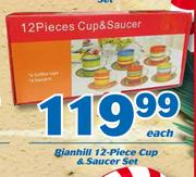 Rianhill Cup & Saucer Set-Each