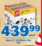 Hart J7 10 Piece Pot Set-Per Set