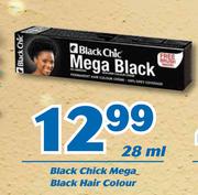 Black Chick Mega Black Hair Colour-28ml