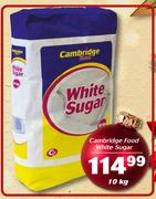 Cambridge Food White Sugar-10kg
