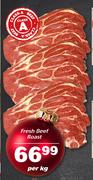 Fresh Beef Roast-Per kg