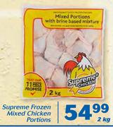 Supreme Frozen Mixed Chicken Portions-2kg