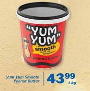 Yum Yum Smooth Peanut Butter-1kg