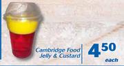Cambridge Food Jelly & Custard-Each
