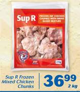Sup R Frozen Mixed Chicken Chunks-2kg