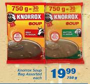 Knorrox Soup Bag-750ml Each
