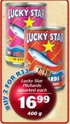 Lucky Star Pilchards-400g