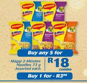 Maggi 2-Minute Noodles-5x73g