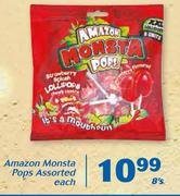 Amazon Monsta Pops-8's Each