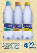 Aquelle Sparkling Flavoured Water-500ml Each
